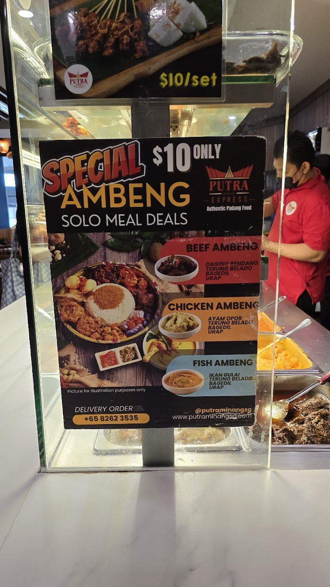 Menu Putra Minang Restaurant Bencoolen-2